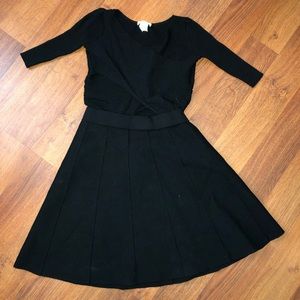 Club Monaco Ribbed Peekaboo Dress